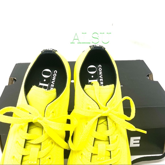 Converse x OPI Ctas Low Canvas Zink Yellow Women’s - Picture 8 of 12